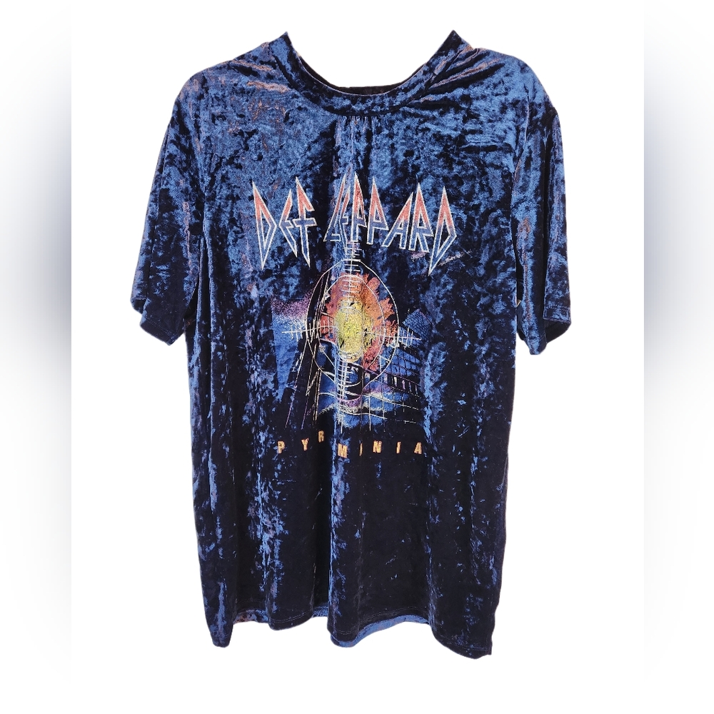 Def Leppard Pyromania Velvet Tee